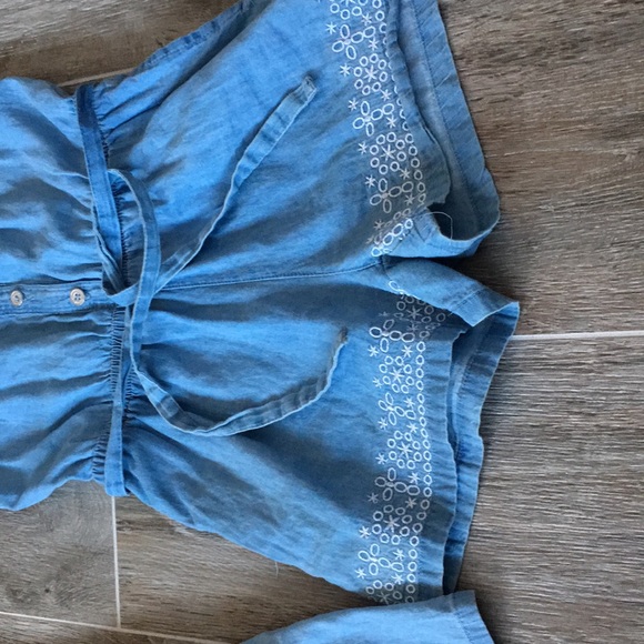Two light blue laced bottomed rompers from Peru! - Picture 2 of 4